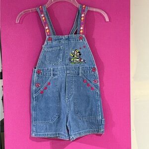 MICKEY for Kids Denim Overalls with Embroidered Design